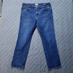 Road Jeans Mens 38x32 Blue Regular Straight Dark Wash American Denim